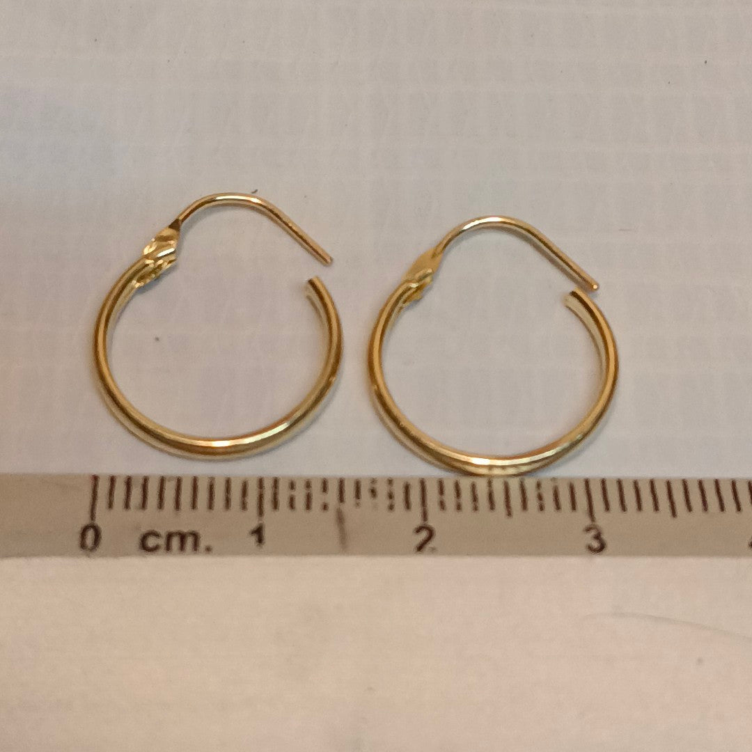 ARRACADAS PAR ORO 10 K 0.8 GRMS (SEMINUEVO)