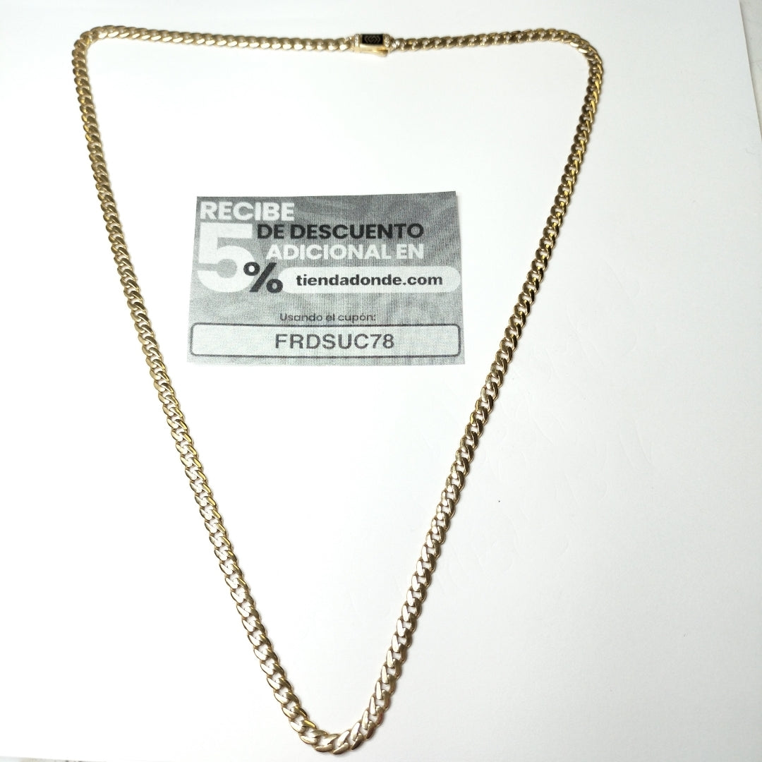 CADENA ORO 14 K 14.2 GRMS (SEMINUEVO)
