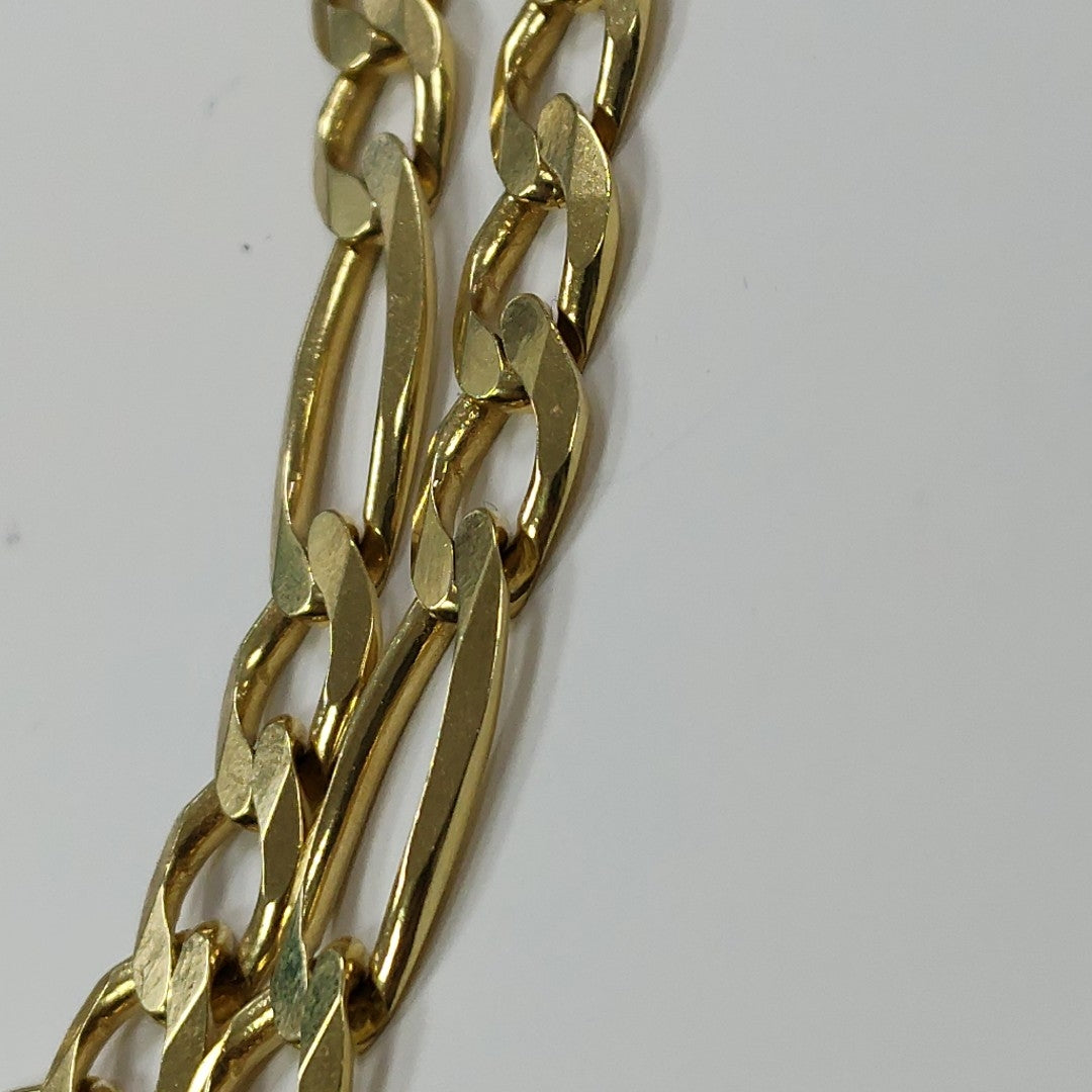 CADENAS CARTIER 3 1 AMARILLA ORO 14K 42.6 (NUEVO)