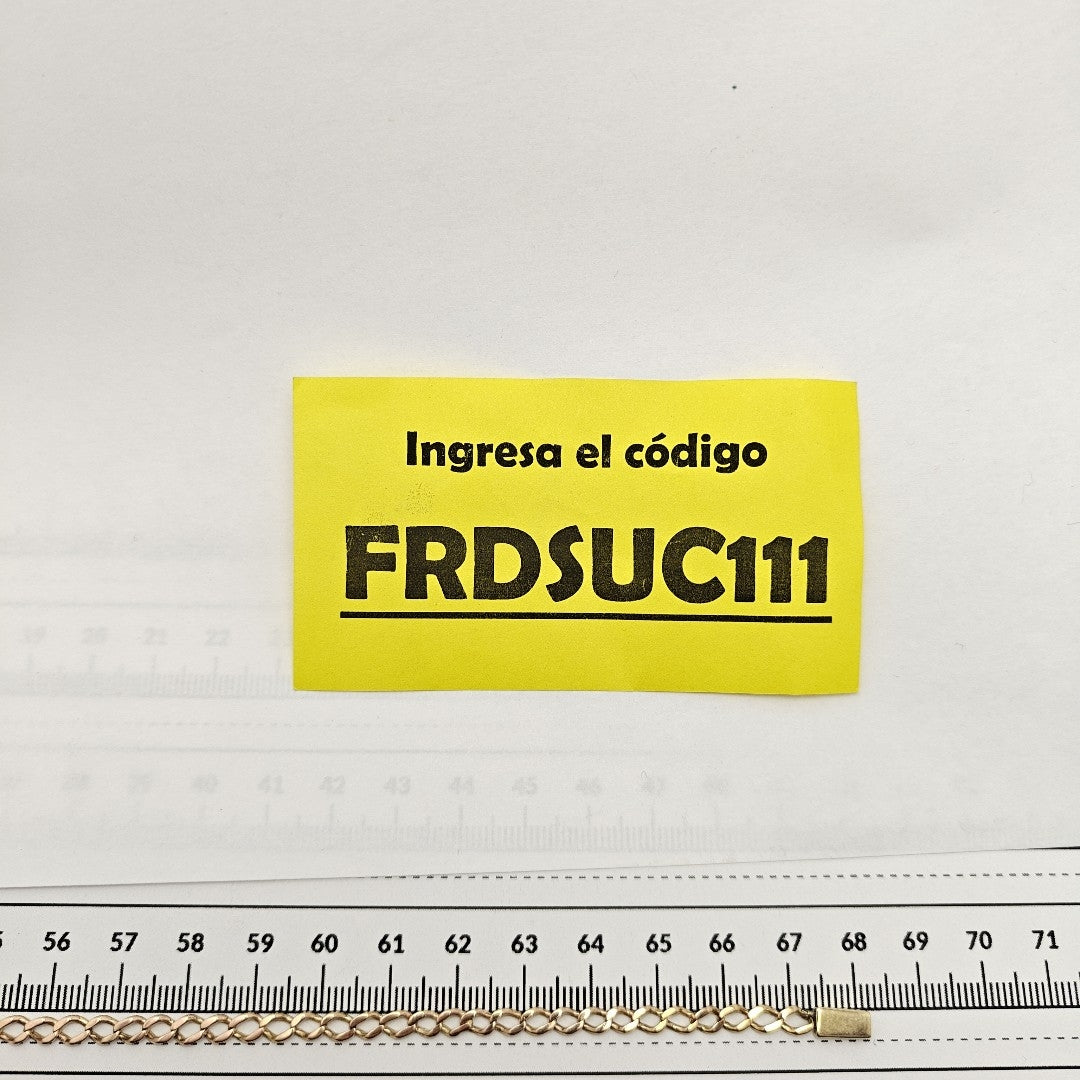 CADENA ORO 8 K 15,30 GRMS (SEMINUEVO)