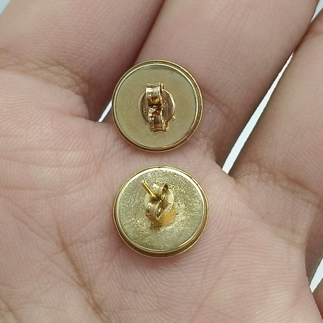ARETES PAR ORO 10 K 1.2 GRMS (SEMINUEVO)