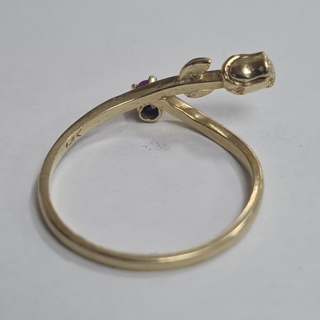 ANILLITO ORO 14 K 2 GRMS (SEMINUEVO)