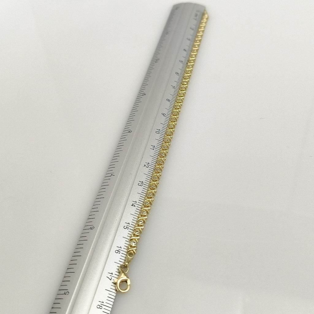 PULSERAS DAMA ORO 10K 4.6 (NUEVO)