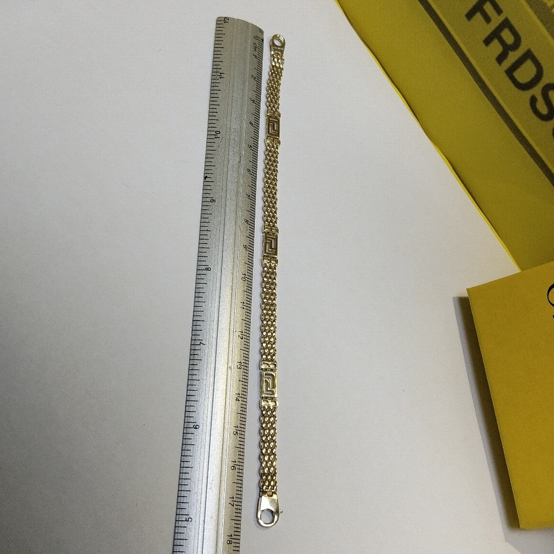 PULSERAS DAMA ORO 14K 7.7 (NUEVO)