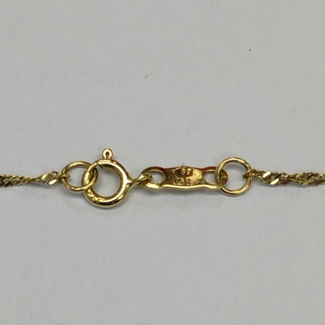 GARGANTILLA ORO 14 K 4,10 GRMS (SEMINUEVO)
