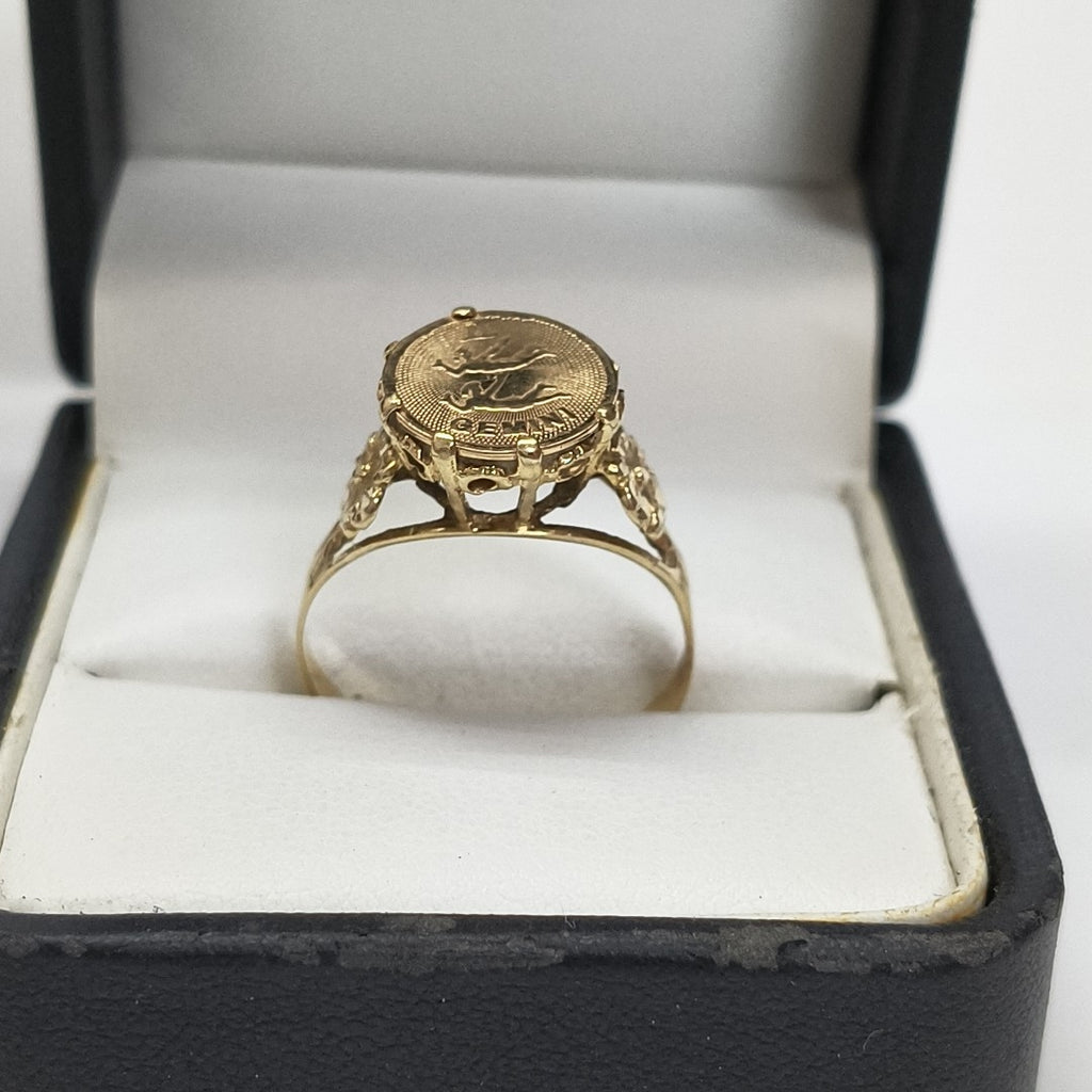 ANILLO ORO 14 K 2.8 GRMS (SEMINUEVO)