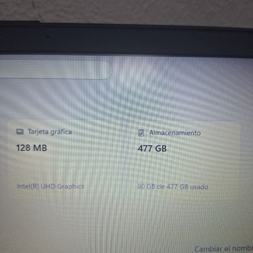 LAPTOP HP 15-FD0231LA (2025) 512 GB SSD 8 GB RAM (SEMINUEVO)