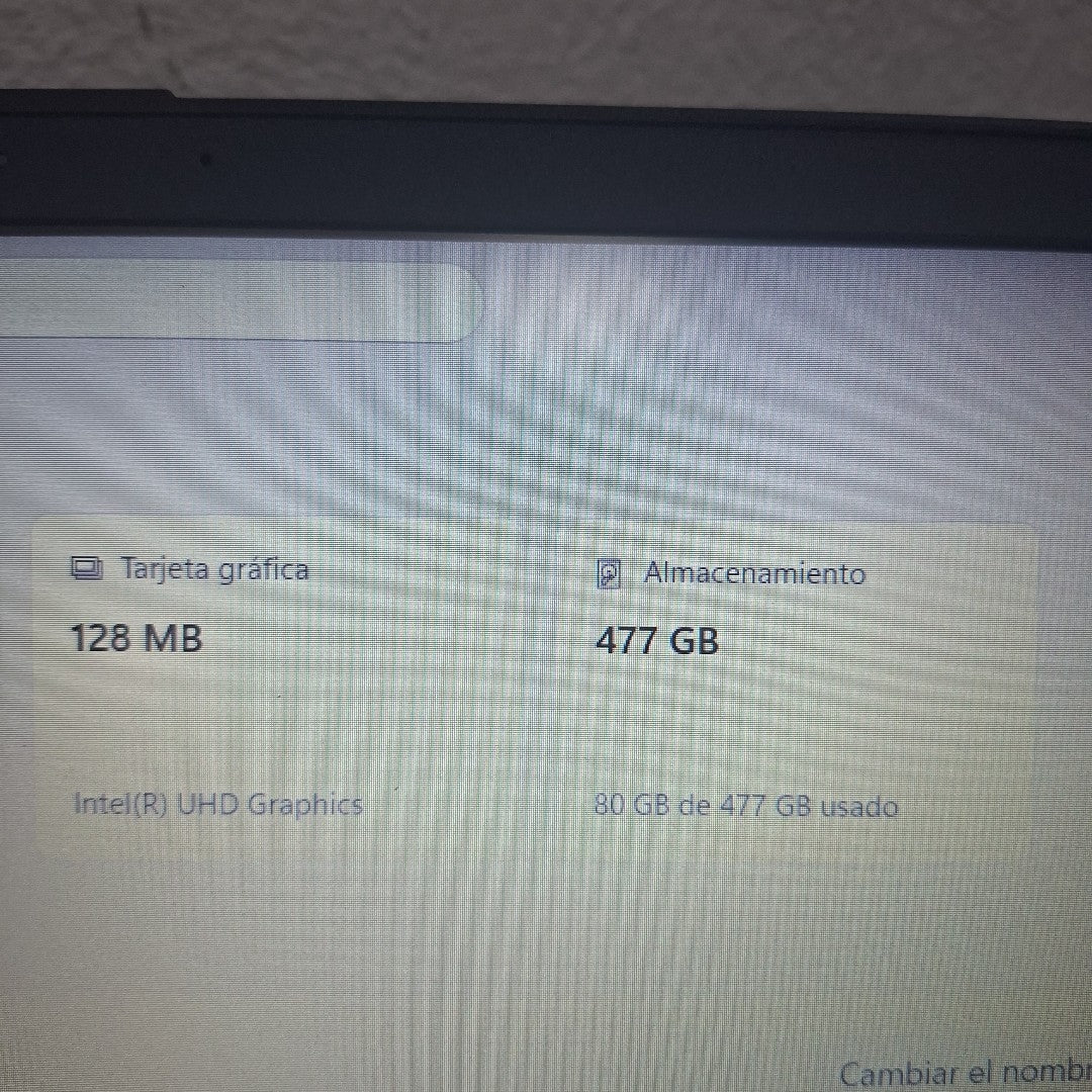 LAPTOP HP 15-FD0231LA (2025) 512 GB SSD 8 GB RAM (SEMINUEVO)