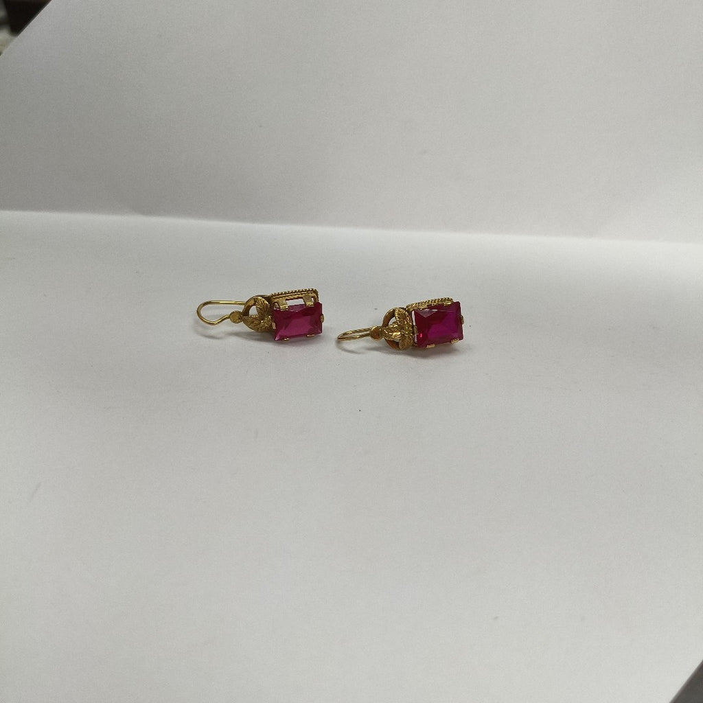 ARETES PAR ORO 18 K 5.2 GRMS (SEMINUEVO)