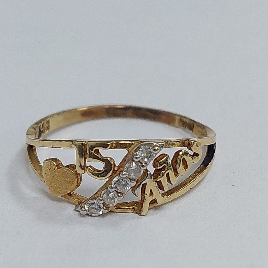 ANILLITO ORO 14 K 1.7 GRMS (SEMINUEVO)