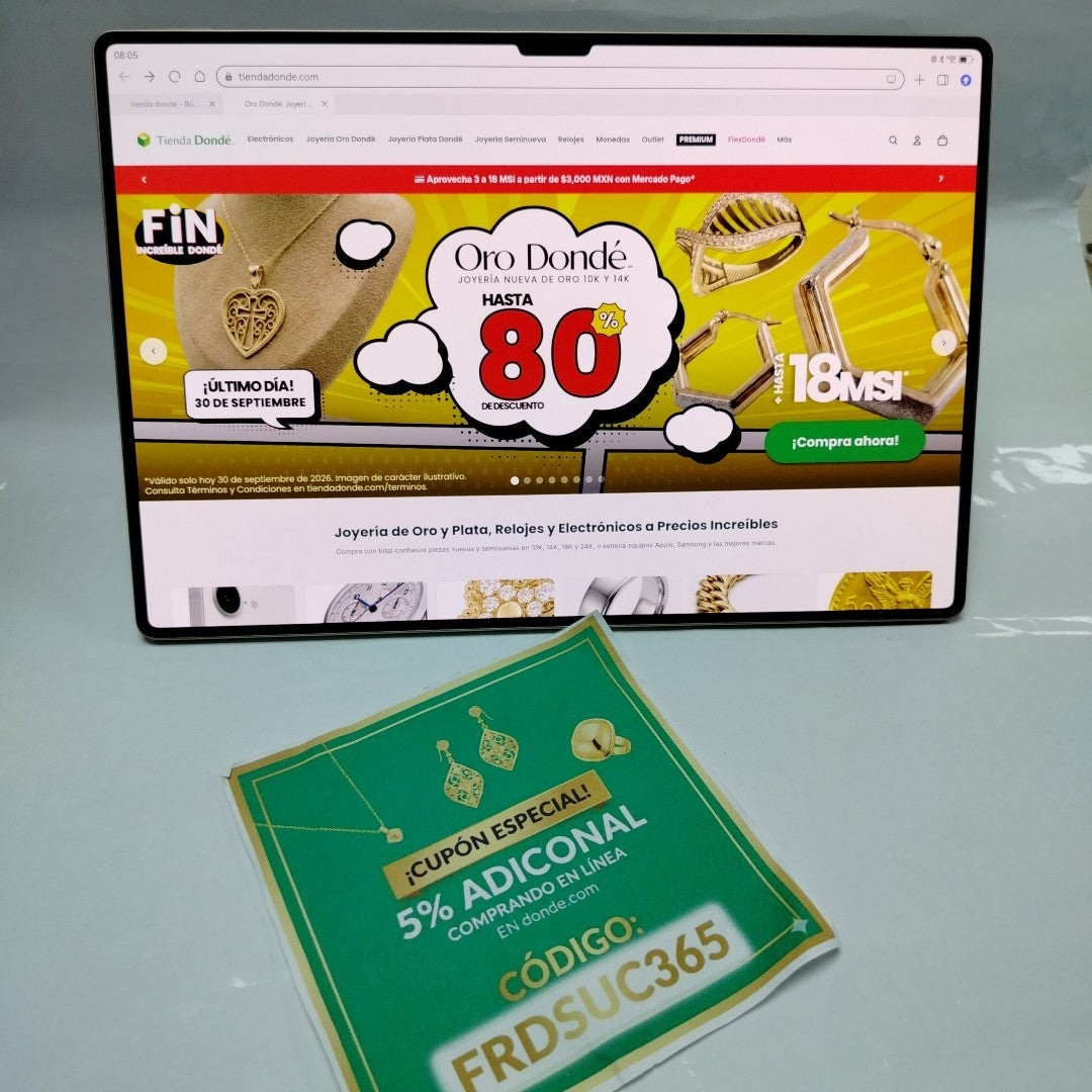 TABLETA HUAWEI MATEPAD PRO 13.2" WEB-W09 (2025) 512 GB 12 GB RAM (SEMINUEVO)