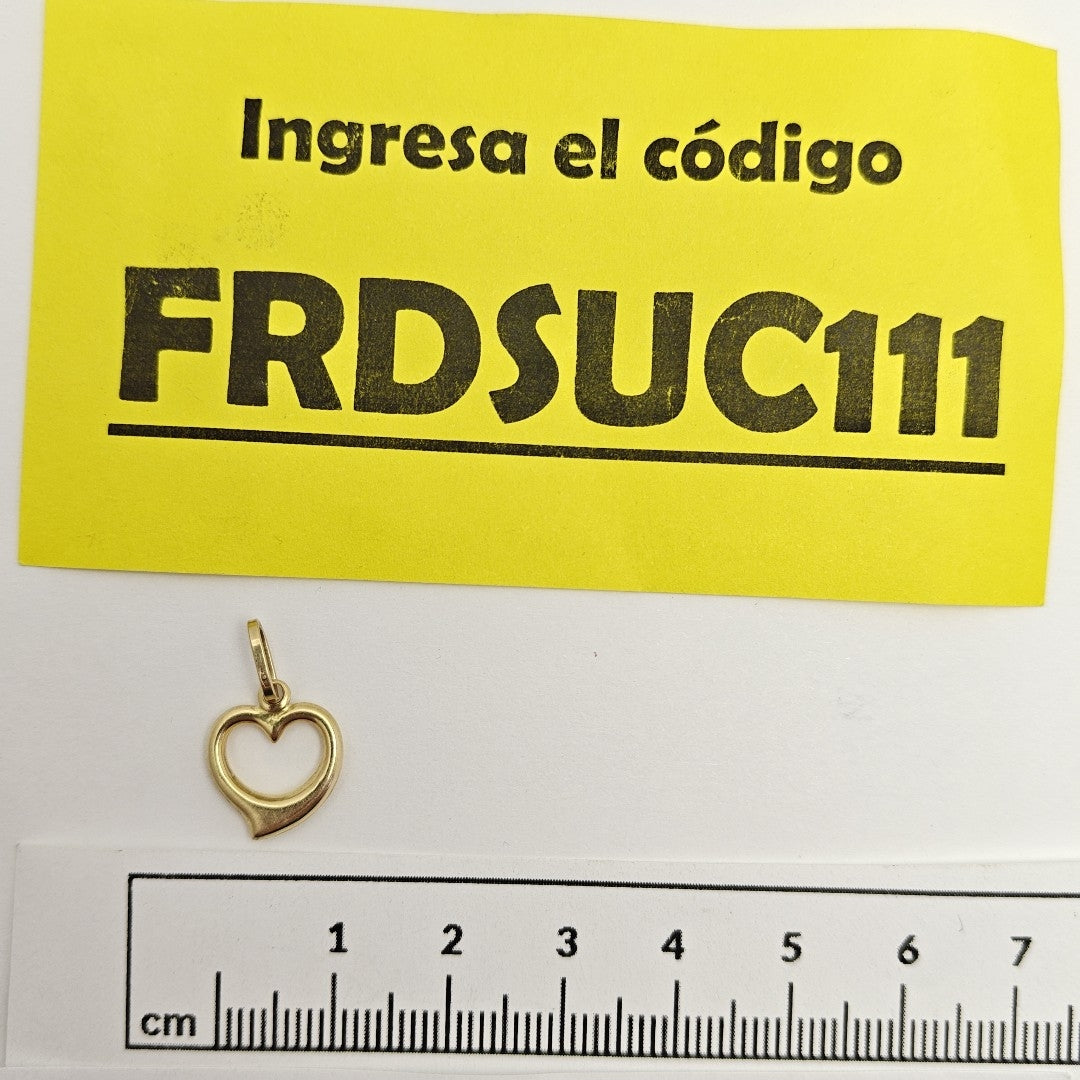 DIJE ORO 14 K 0.7 GRMS (SEMINUEVO)