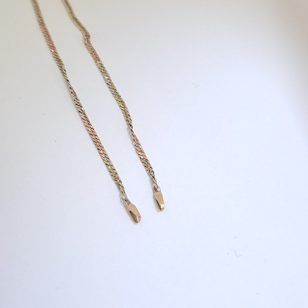 CADENA ORO 14 K 3.7 GRMS (SEMINUEVO)