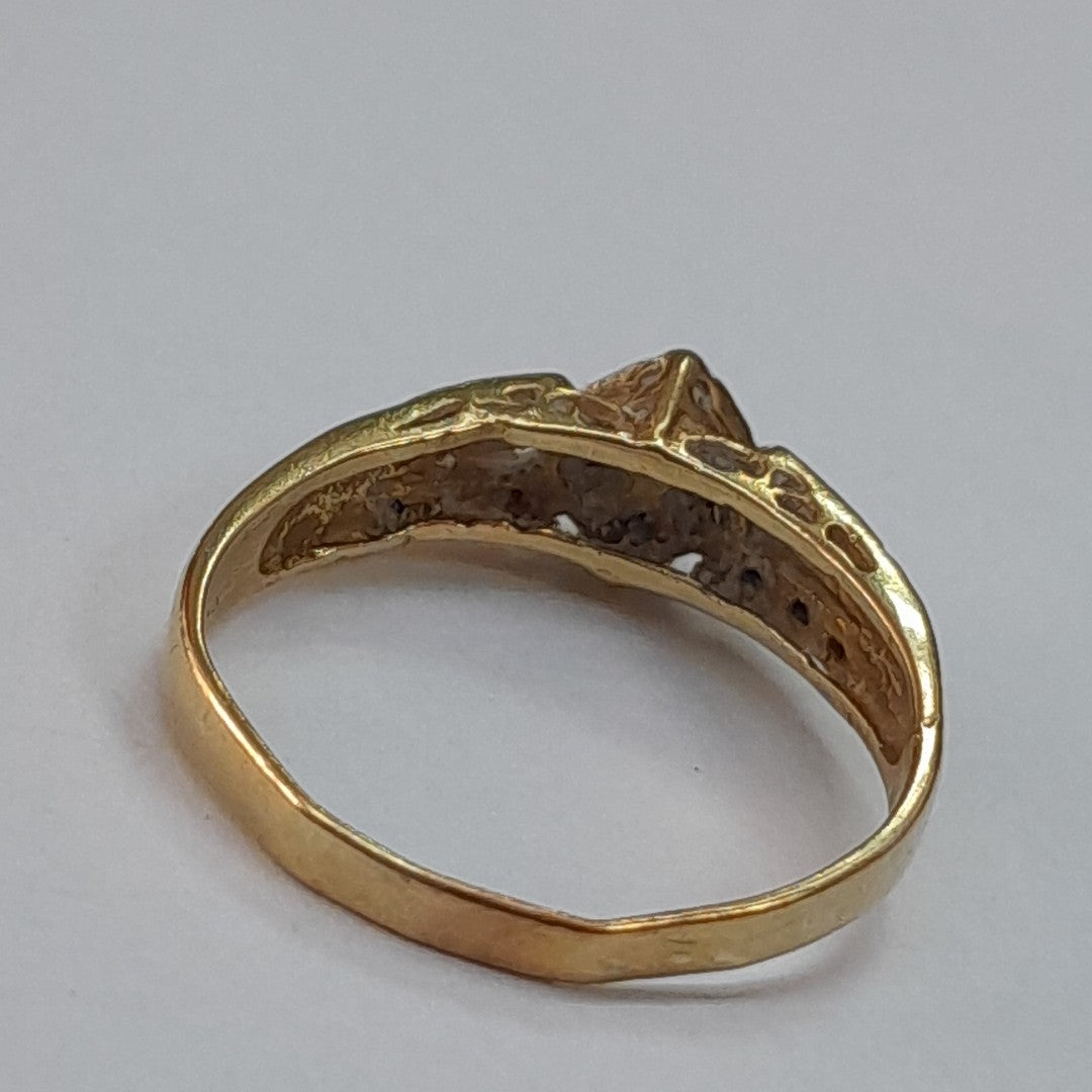 ANILLO ORO 10 K 2,20 GRMS (SEMINUEVO)