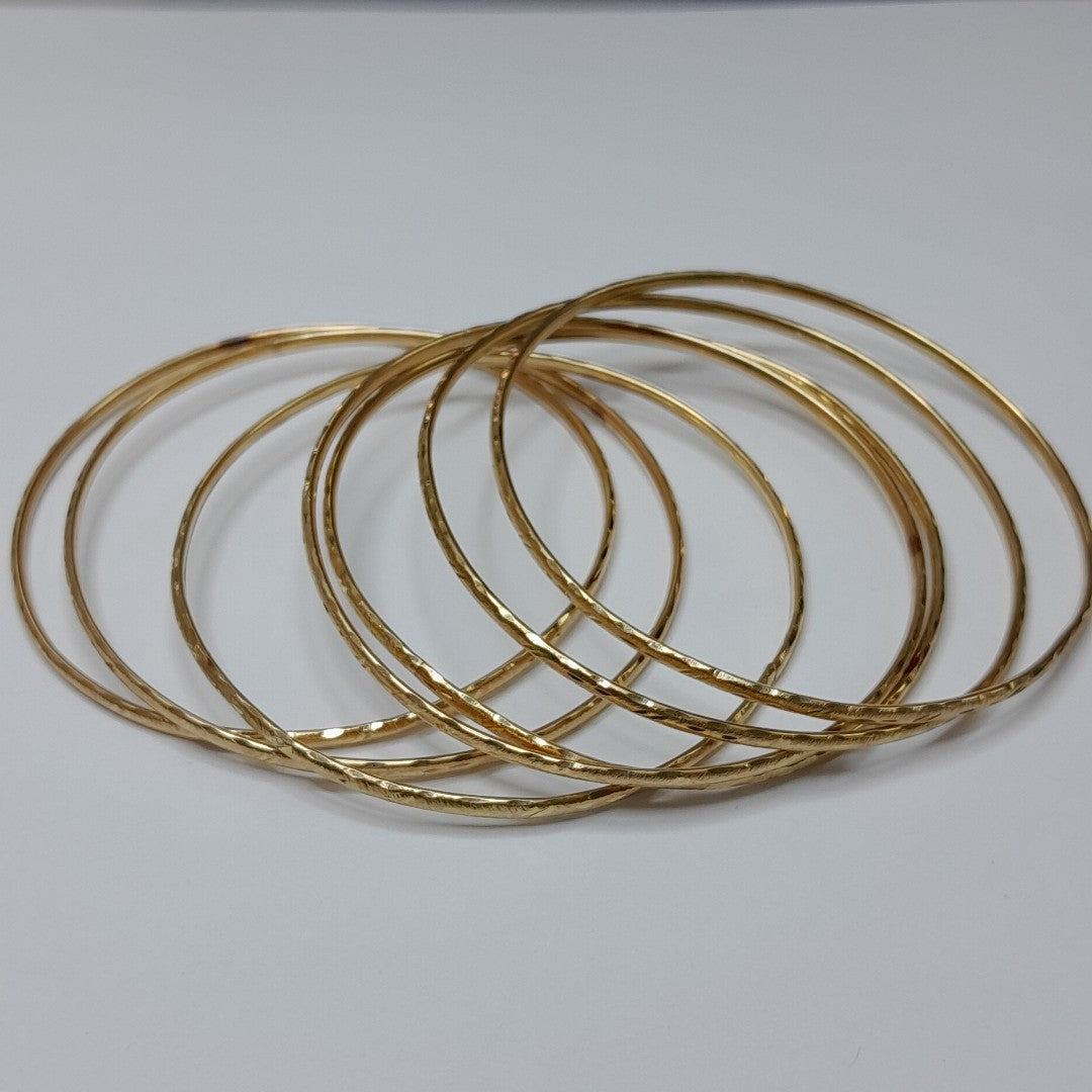 SEMANARIO DE PULSERAS ORO 10 K 20,50 GRMS (SEMINUEVO)