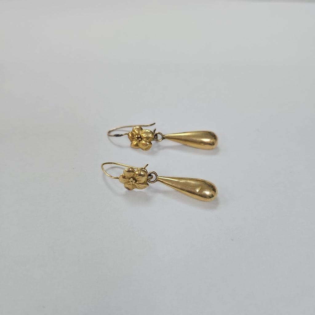 ARETES PAR ORO 14 K 2.7 GRMS (SEMINUEVO)