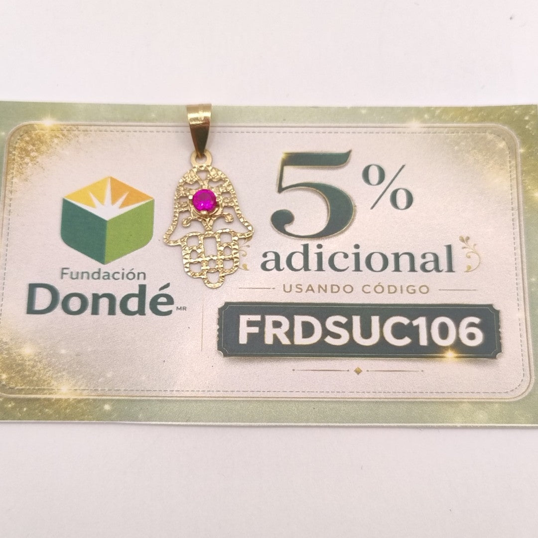 DIJE ORO 10 K 0.9 GRMS (SEMINUEVO)