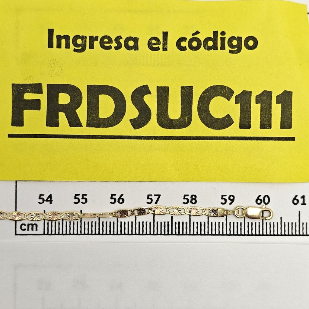 CADENA ORO 14 K 5,10 GRMS (SEMINUEVO)