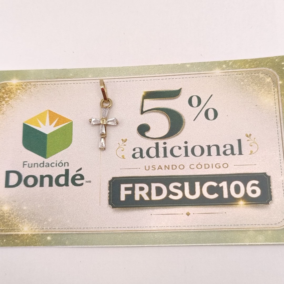 CRUZ ORO 10 K 0.4 GRMS (SEMINUEVO)