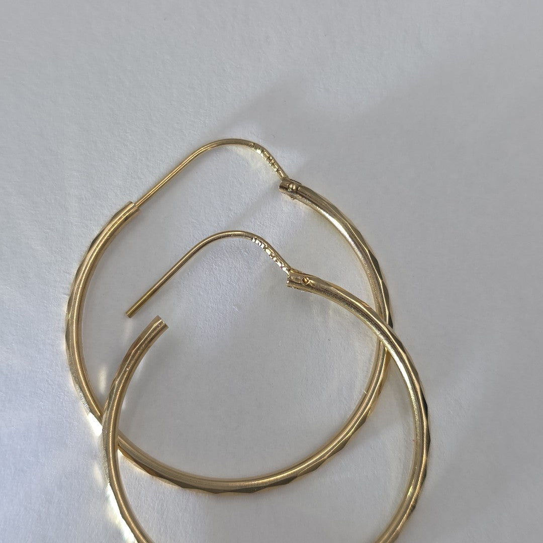 ARRACADAS PAR ORO 10 K 1.7 GRMS (SEMINUEVO)