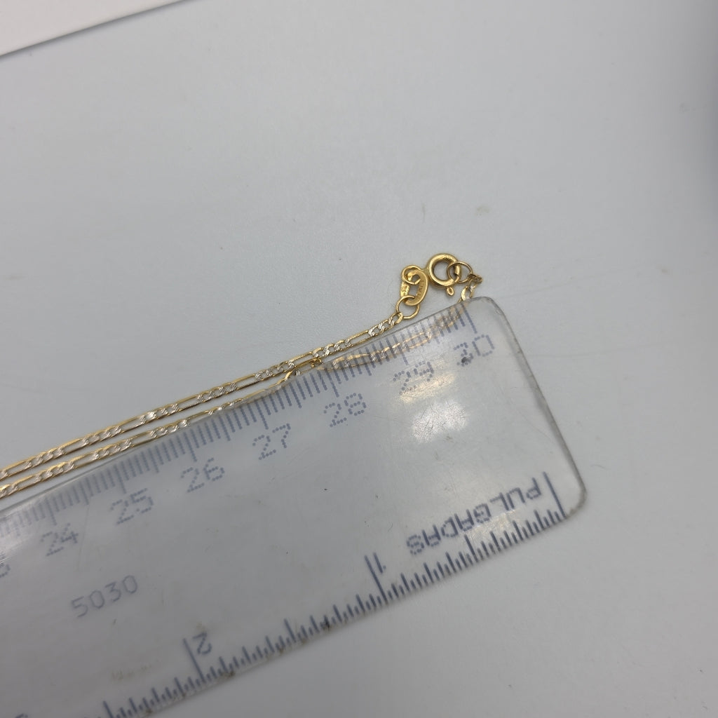 CADENA ORO, RODIADO 14 K 2.1 GRMS (SEMINUEVO)