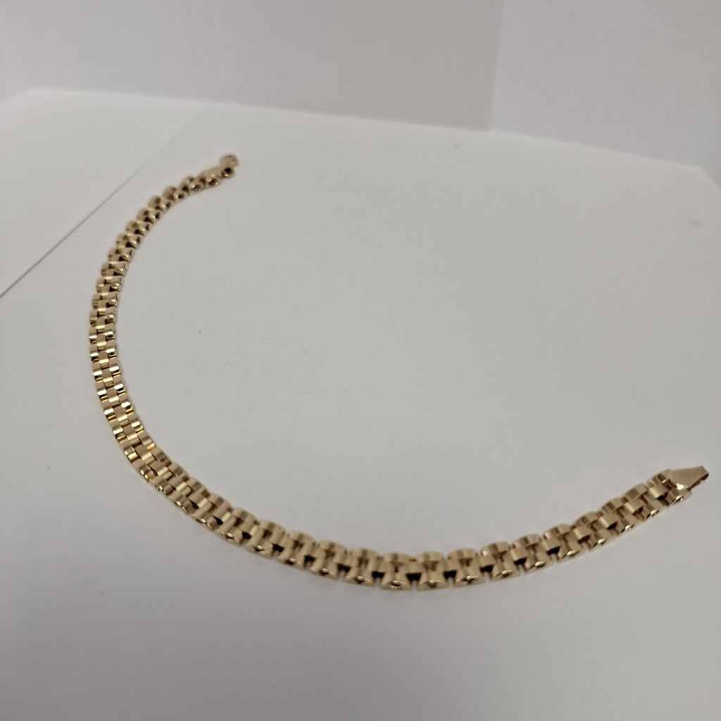 PULSERAS CABALLERO ORO 10K 8.9 (NUEVO)