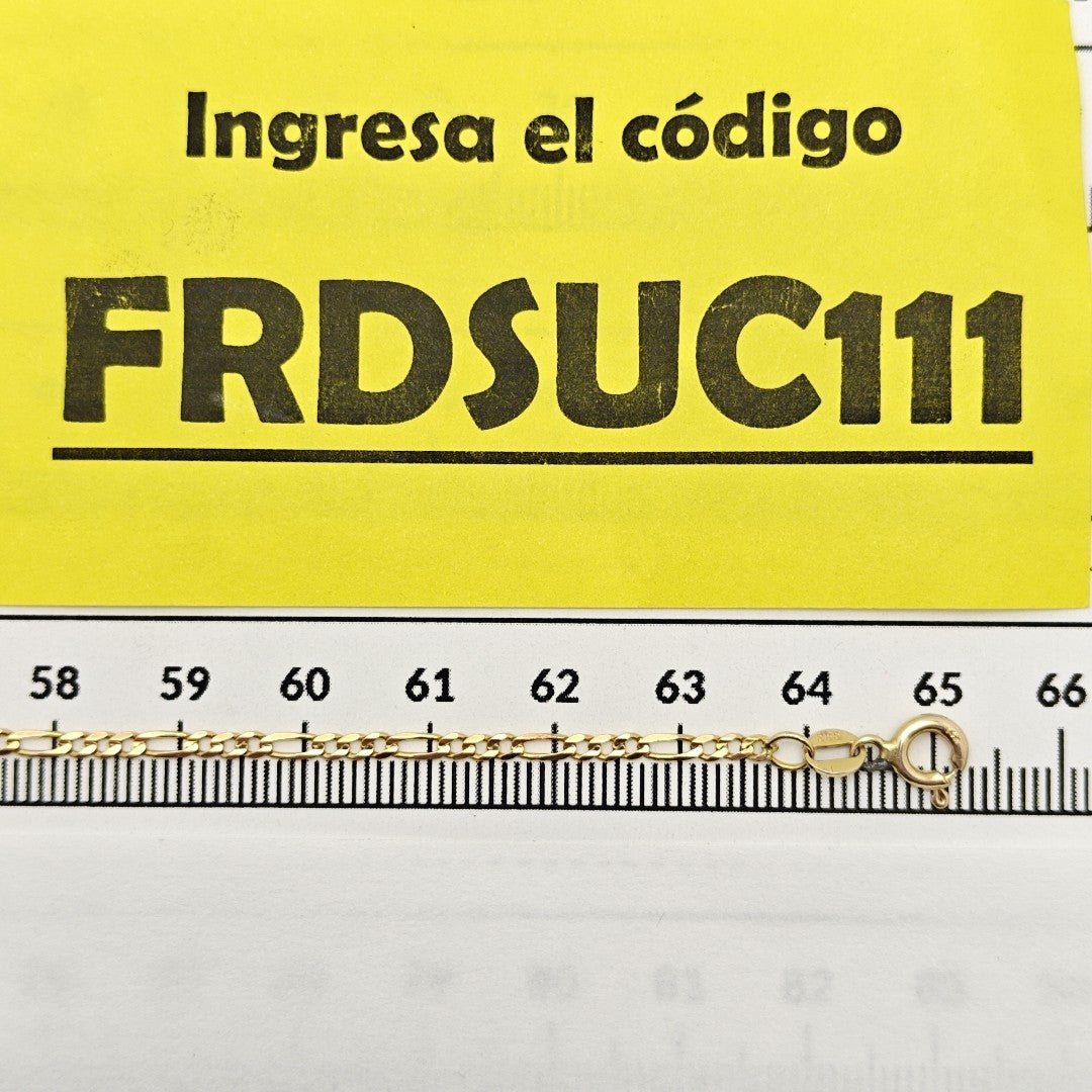 CADENA ORO 14 K 4.7 GRMS (SEMINUEVO)