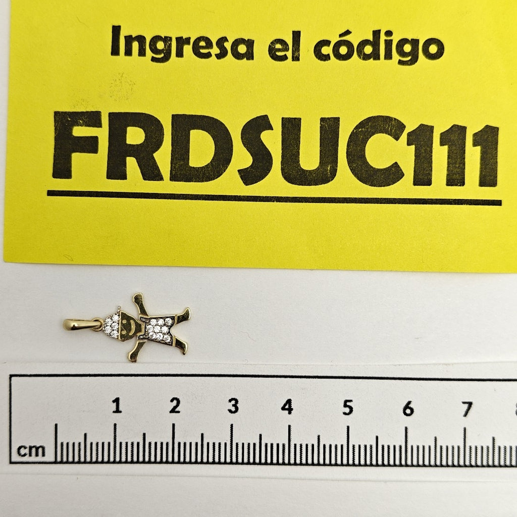 DIJE ORO 14 K 0,90 GRMS (SEMINUEVO)