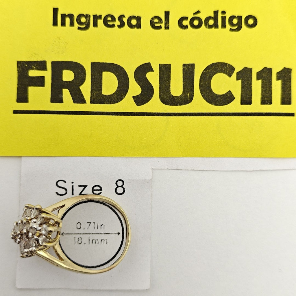 ANILLO ORO 14 K 6,50 GRMS (SEMINUEVO)