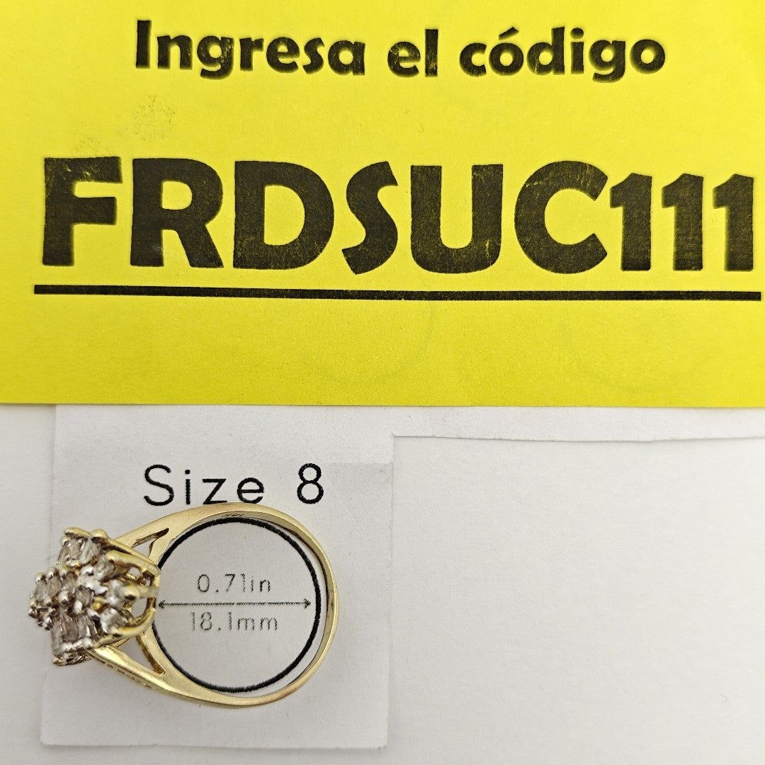 ANILLO ORO 14 K 6,50 GRMS (SEMINUEVO)