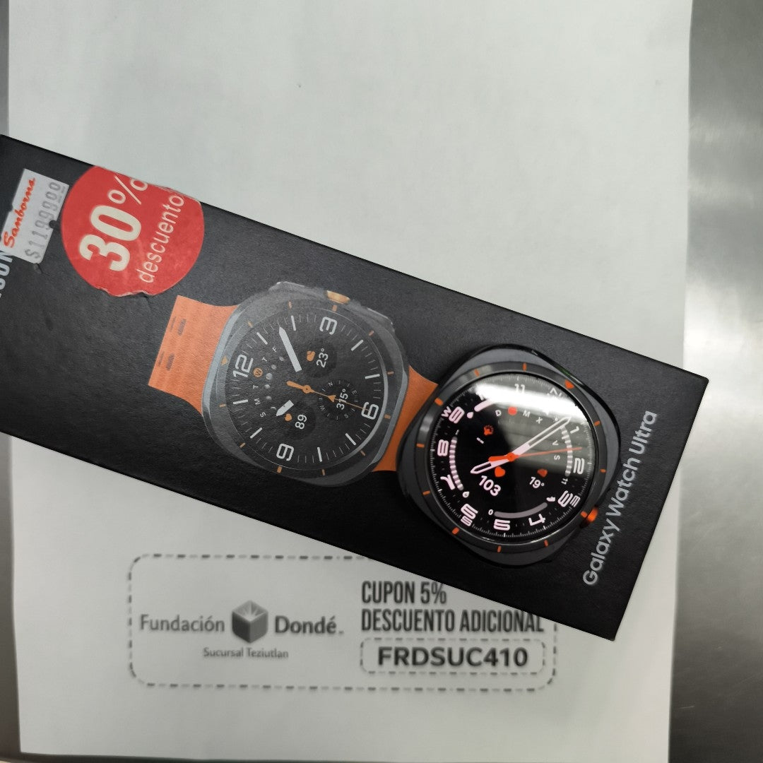 SMARTWATCH SAMSUNG GALAXY WATCH ULTRA SM-L705F (2024) 47 MM GPS + CELULAR (SEMINUEVO)