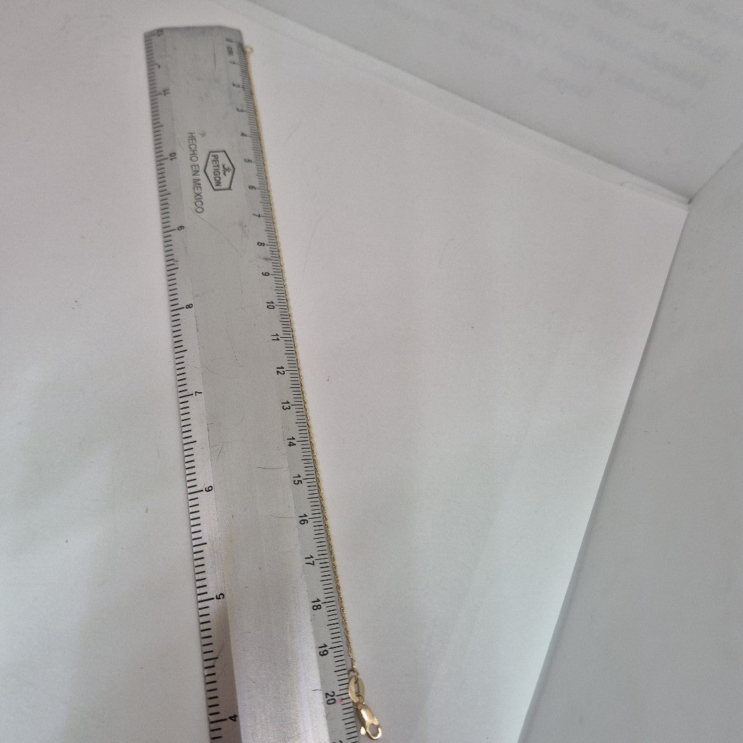 PULSERA TORZAL 14K 21 CM 1.4 GR (NUEVO)