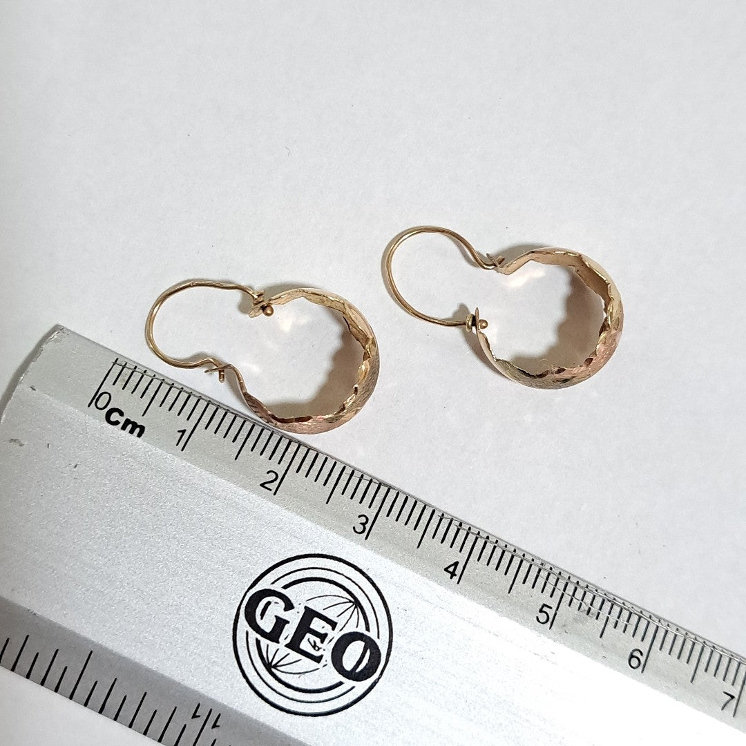 ARETES PAR ORO 10 K 1,60 GRMS (SEMINUEVO)