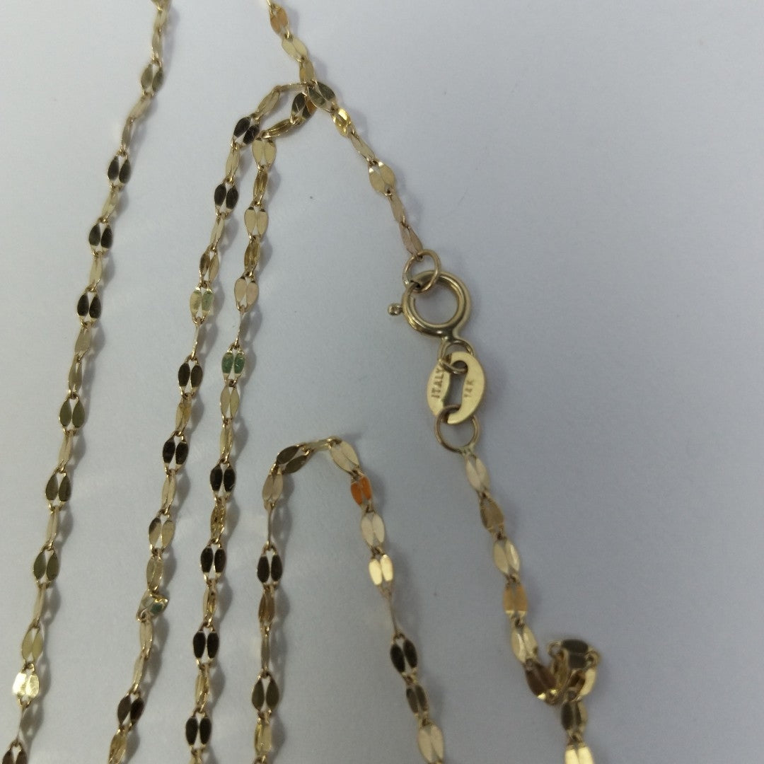 CADENA ORO 10 K 0.9 GRMS (SEMINUEVO)