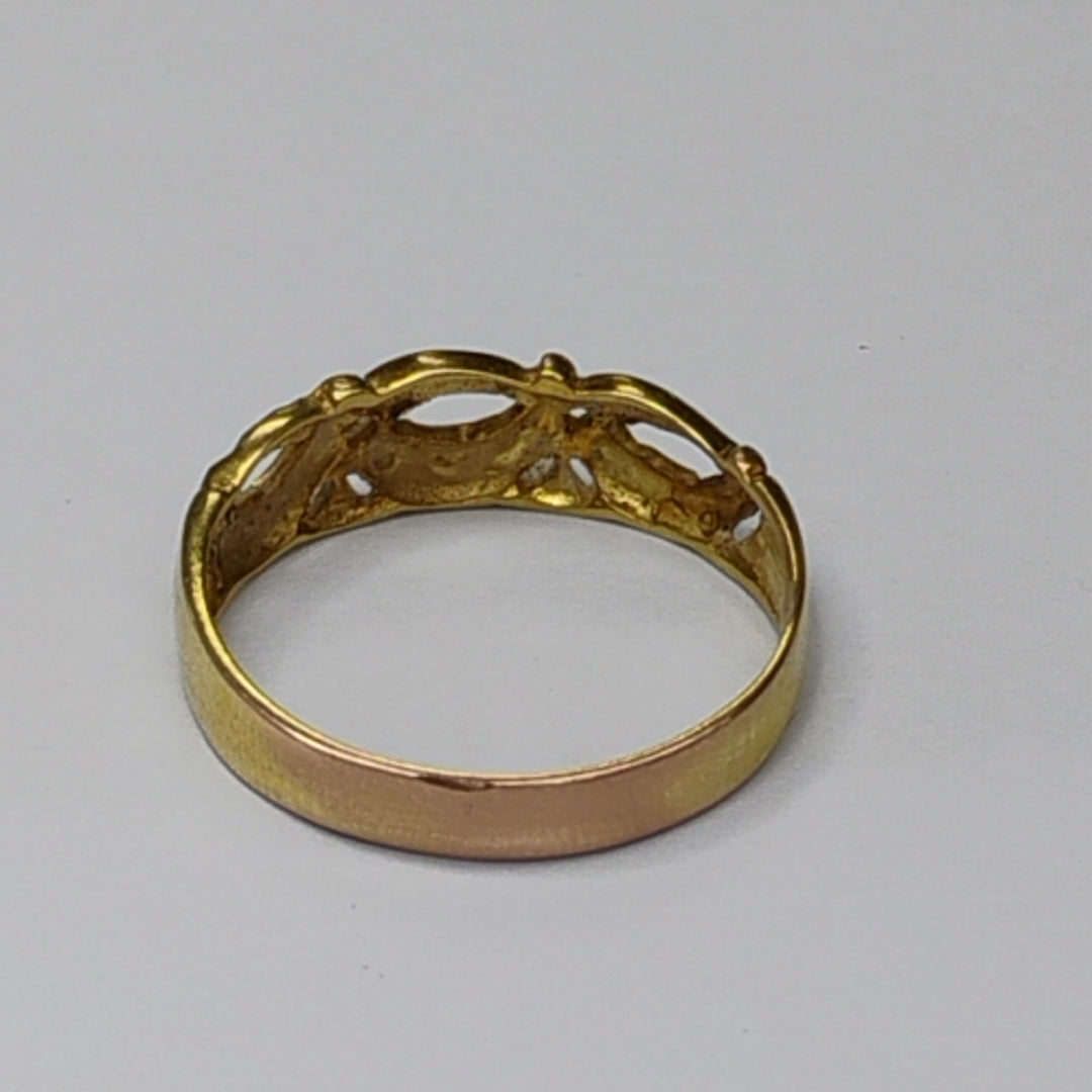 ANILLITO ORO,RODIADO 14 K 2,00 GRMS (SEMINUEVO)