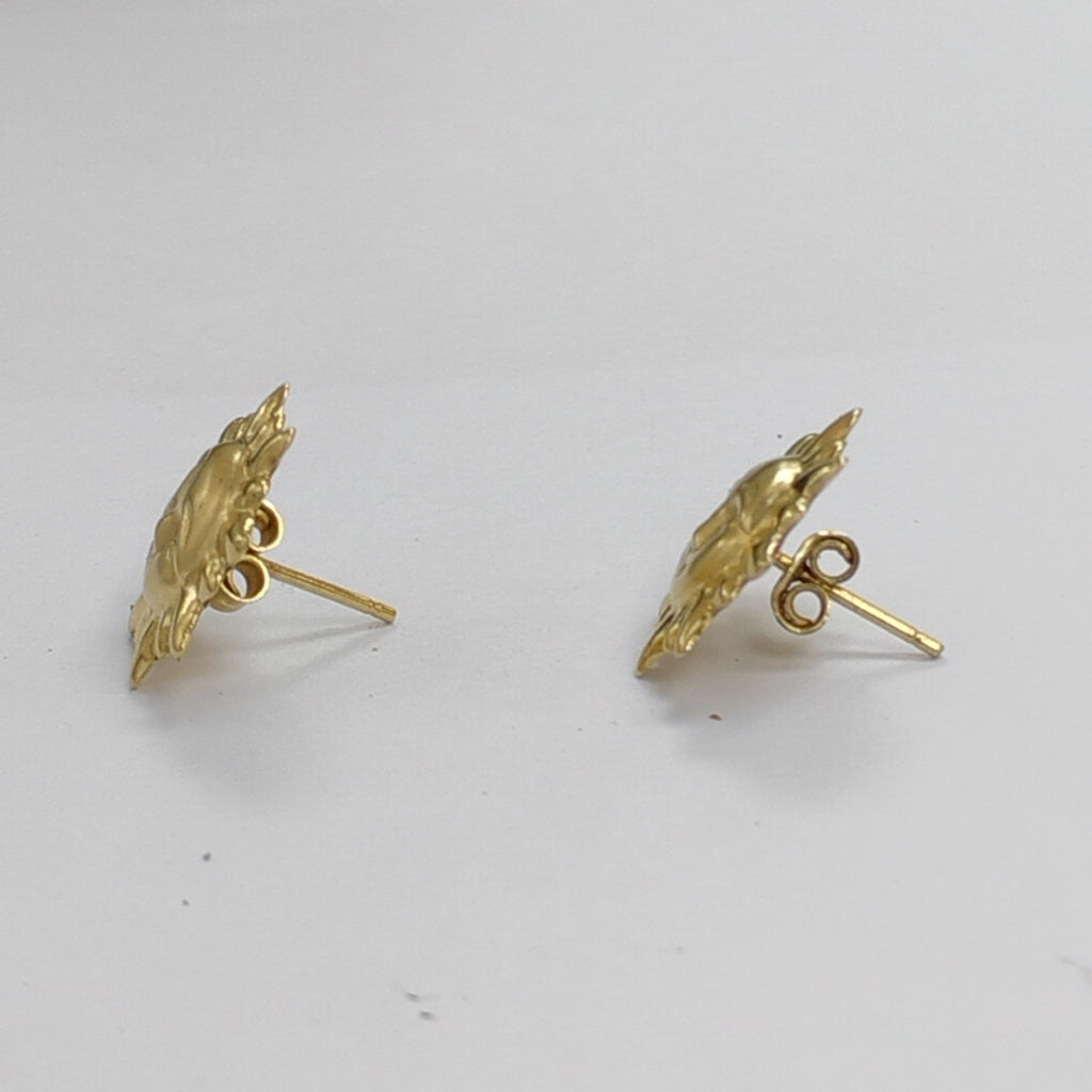 BROQUELES PAR ORO 14 K 1,80 GRMS (SEMINUEVO)