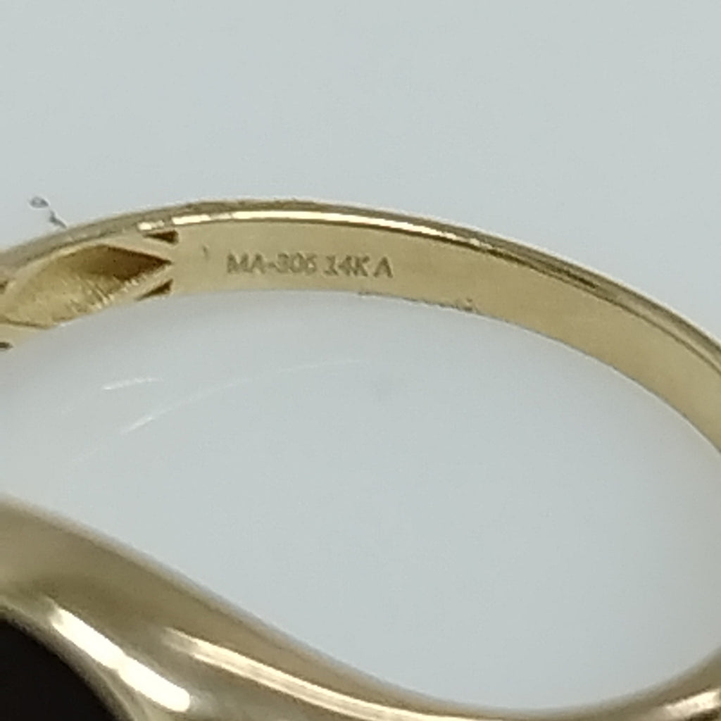 ANILLOS CABALLERO ORO 14K 2.4 (NUEVO)
