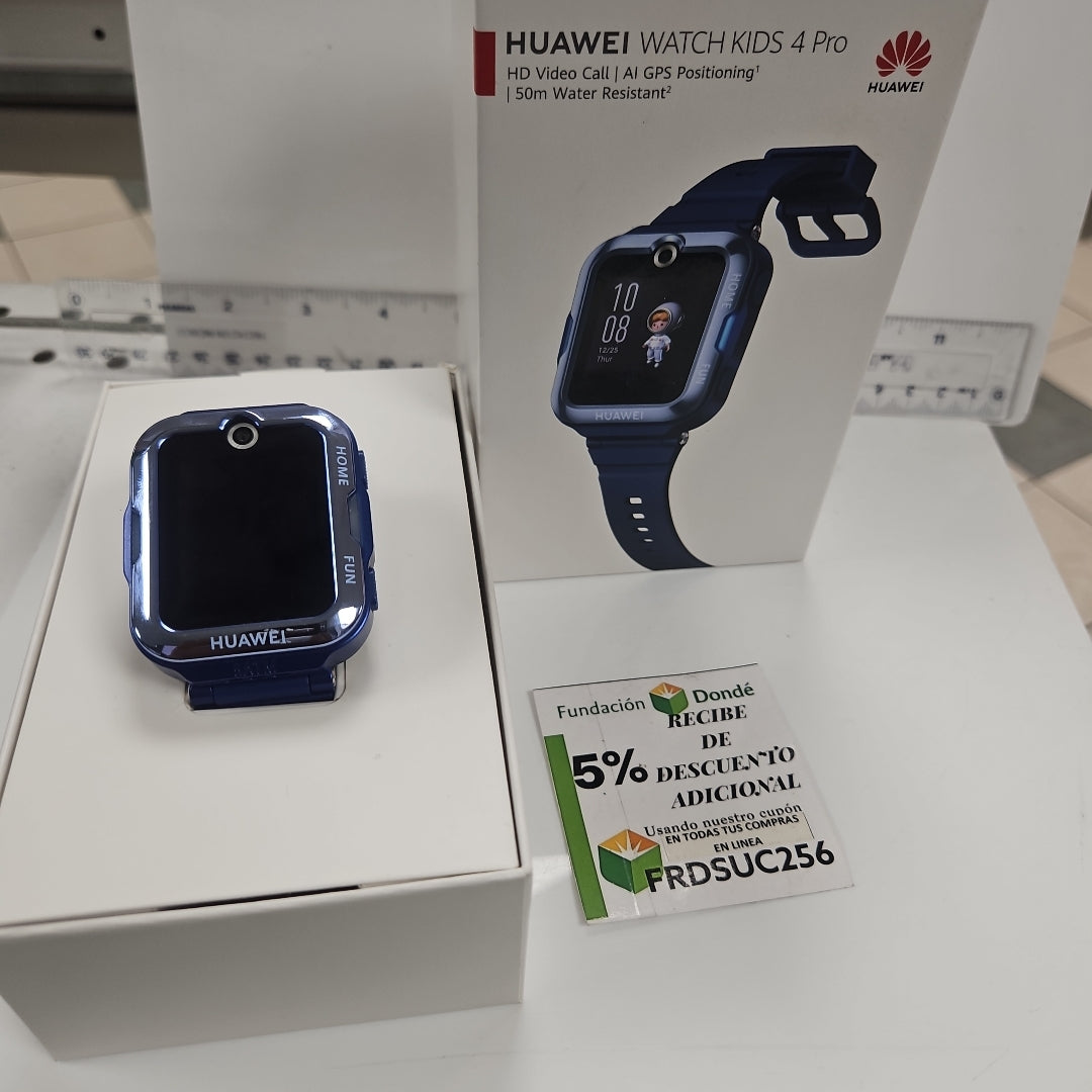 SMARTWATCH HUAWEI WATCH KIDS 4 PRO ASN-AL10 35 MM GPS + CELULAR (SEMINUEVO)
