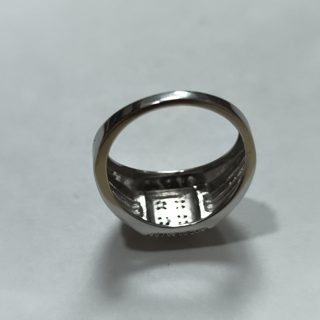 ANILLO ORO BLANCO 10 K 4,00 GRMS (SEMINUEVO)
