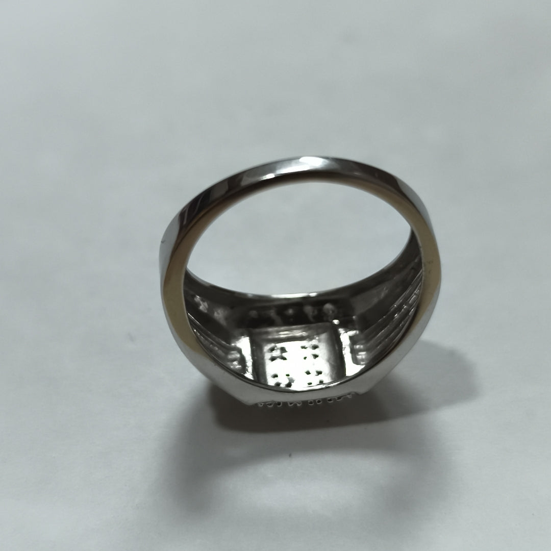 ANILLO ORO BLANCO 10 K 4,00 GRMS (SEMINUEVO)