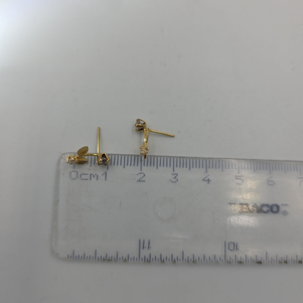 BROQUELES PAR ORO 14 K 0,80 GRMS (SEMINUEVO)