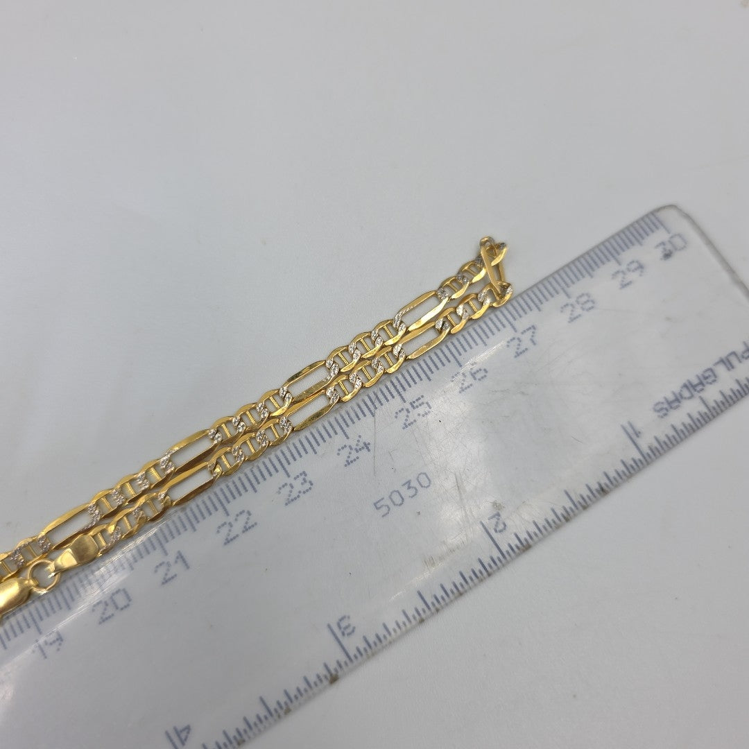 CADENA ORO,RODIADO 14 K 5,50 GRMS (SEMINUEVO)