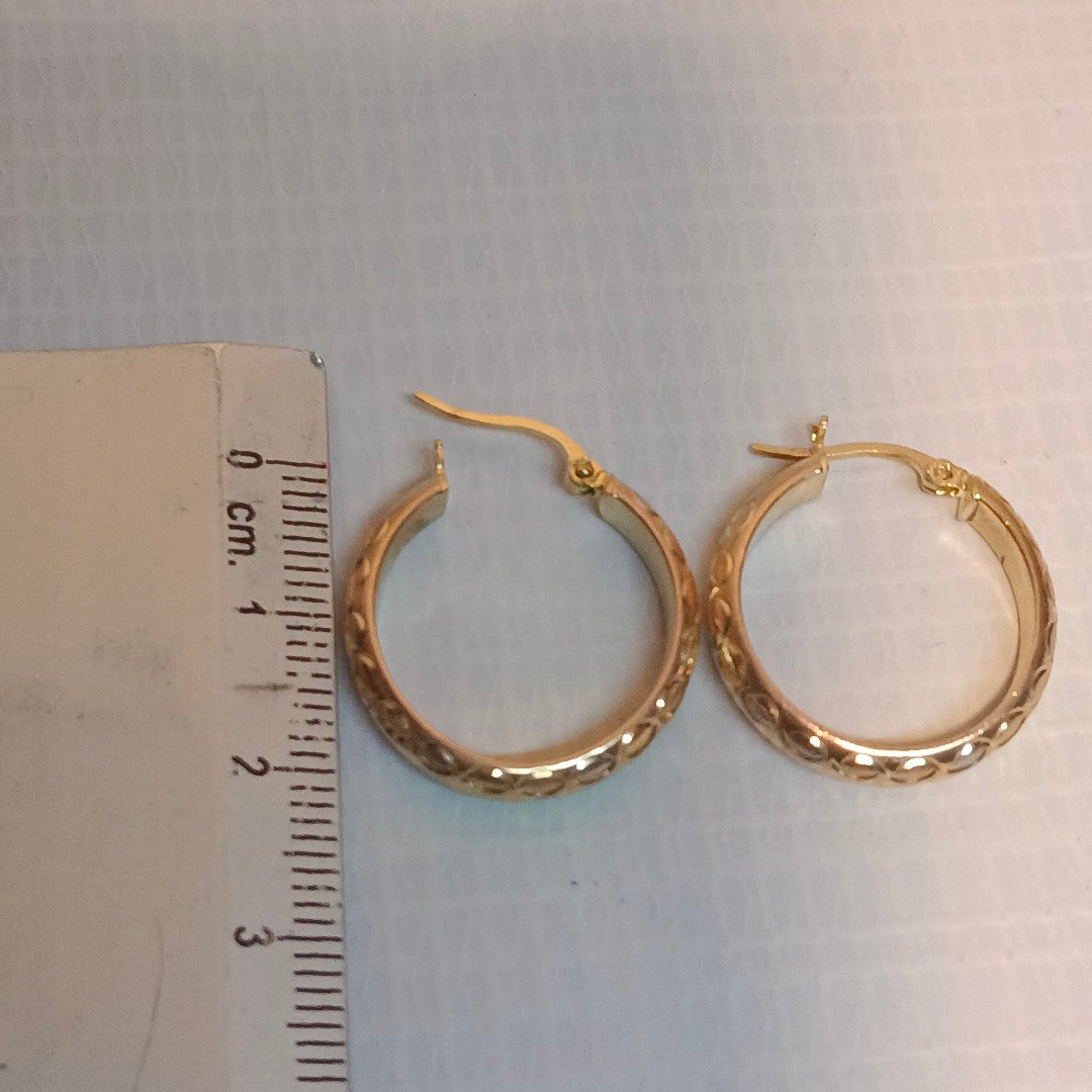 ARRACADAS PAR ORO 10 K 3,60 GRMS (SEMINUEVO)