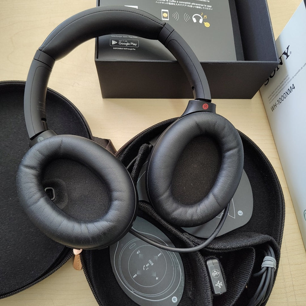 AUDIFONOS SONY WH-1000XM4 INALAMBRICO OVER EAR (SEMINUEVO)