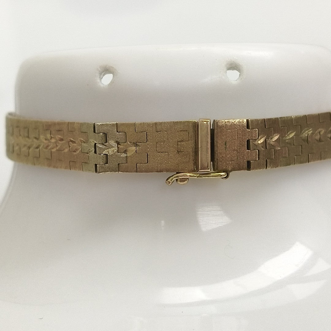 PULSERA ORO 10 K 16.8 GRMS (SEMINUEVO)