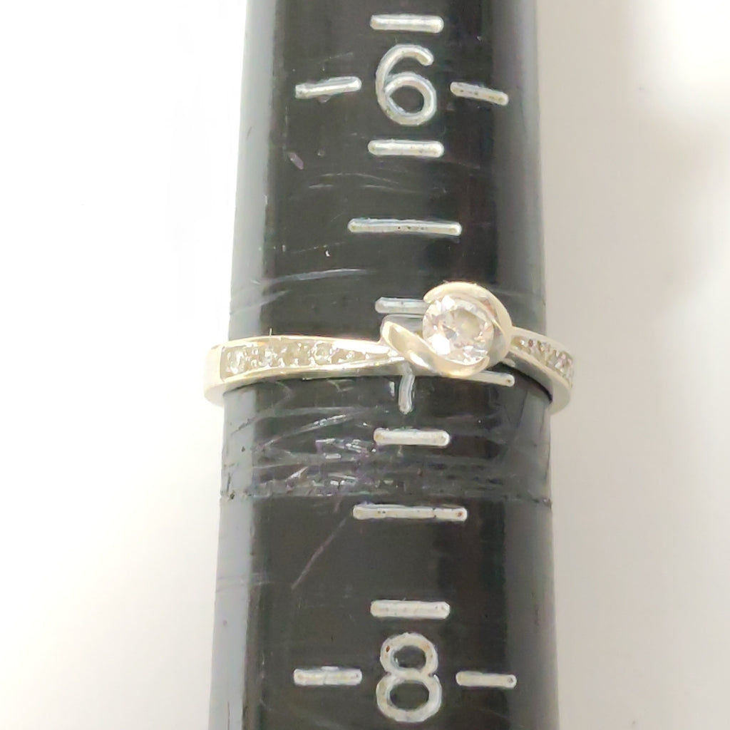 ANILLITO ORO BLANCO 14 K 2,30 GRMS (SEMINUEVO)