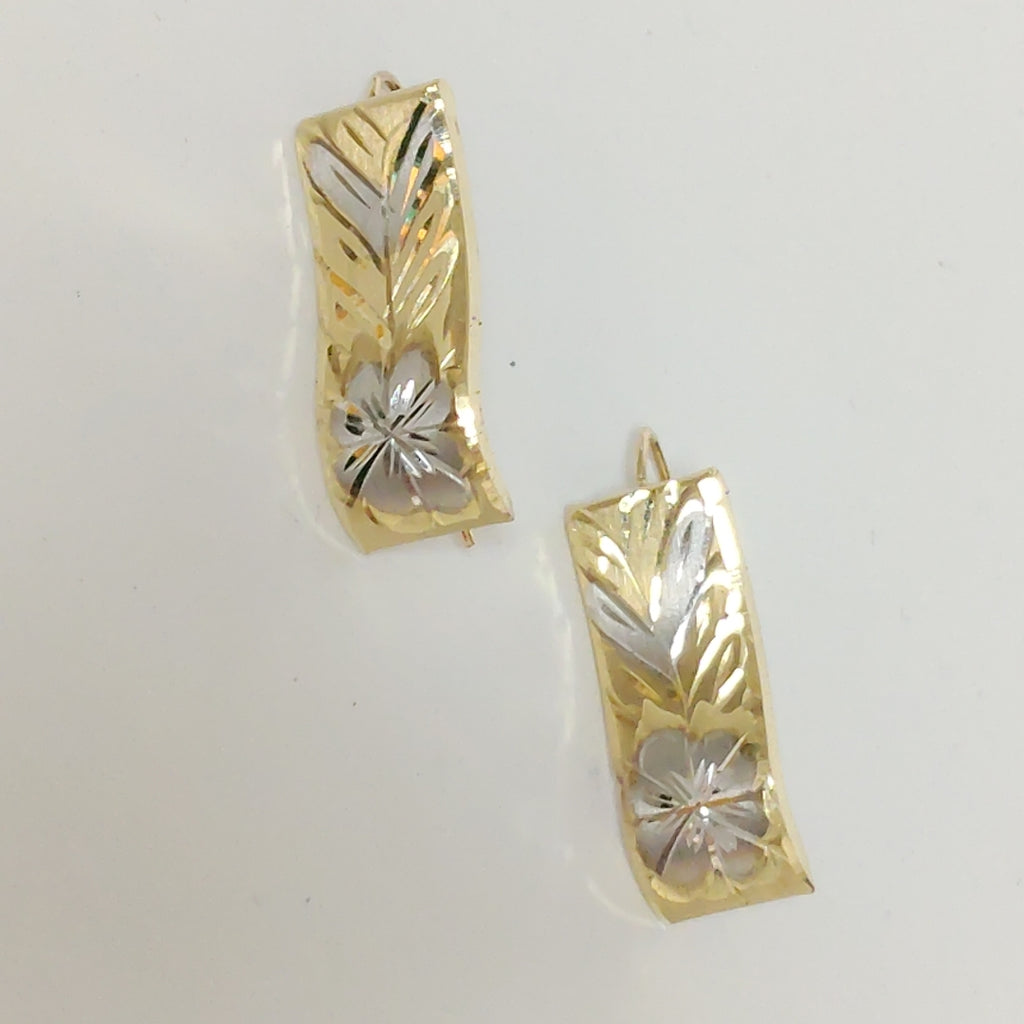 ARETES PAR ORO 10 K 1,30 GRMS (SEMINUEVO)