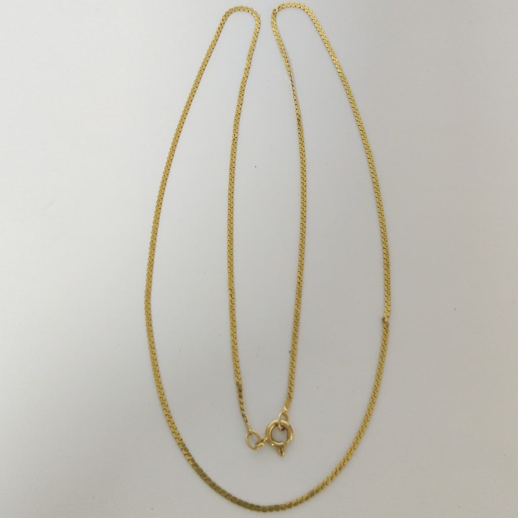 GARGANTILLA ORO 18 K 3.8 GRMS (SEMINUEVO)