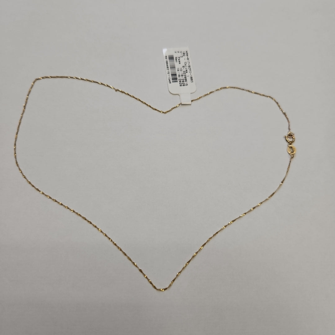 CADENA ORO 10 K 0.6 GRMS (SEMINUEVO)