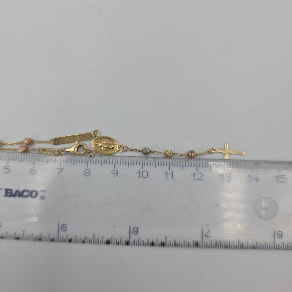 PULSERA ORO, ORO COMBINADO 10 K 2.2 GRMS (SEMINUEVO)